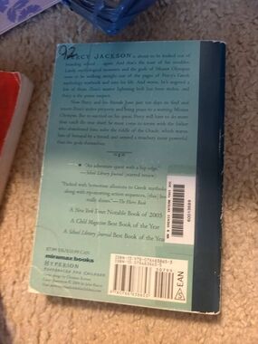 The Lightning Thief By Rick Riordan